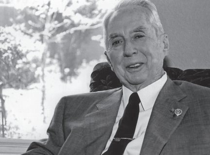 Founder Ross Baldwin, black-and-white portrait
