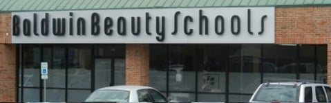 The Baldwin Beauty Schools storefront, North Austin campus